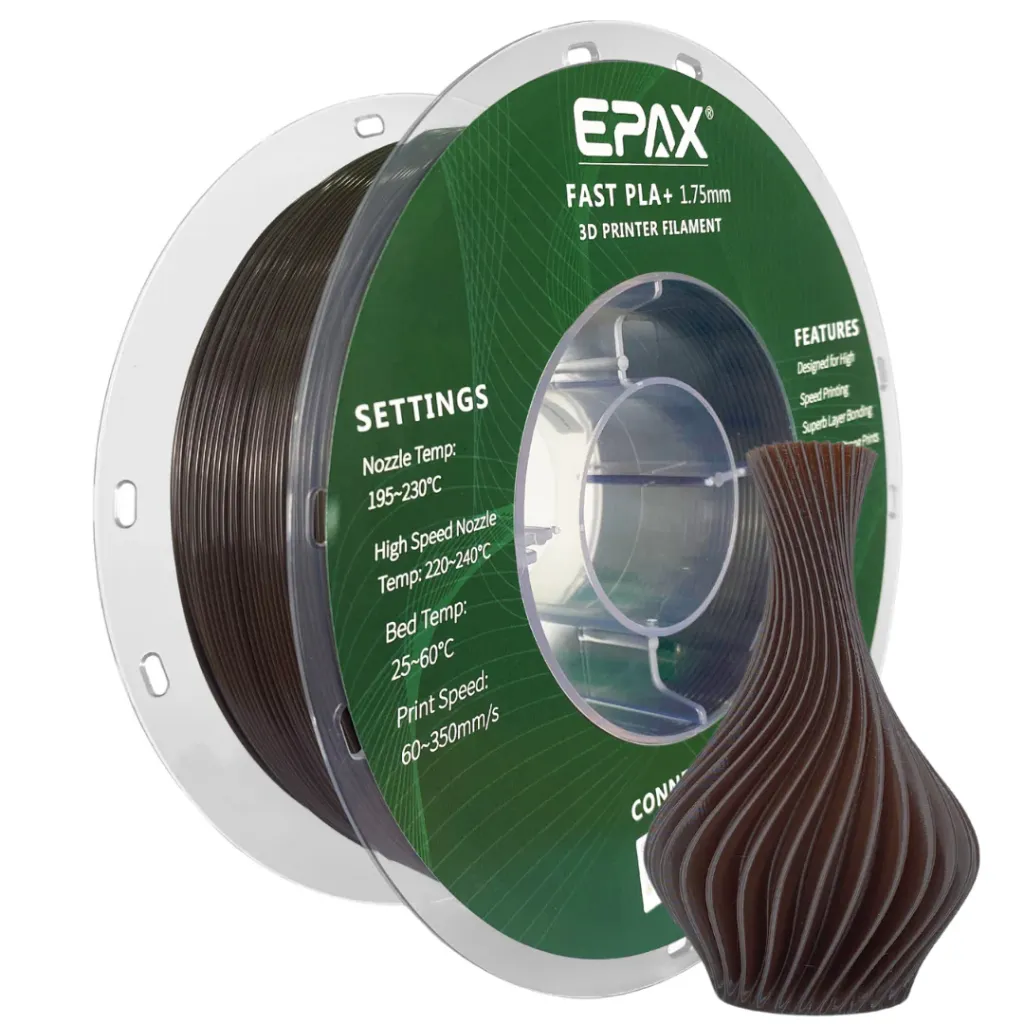 EPAX Fast PLA+  Dark Chocolate Brown