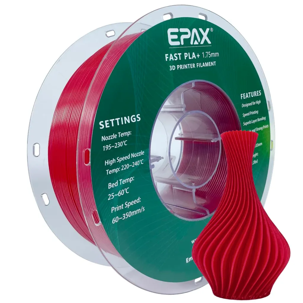 EPAX Fast PLA+  Fire Engine Red