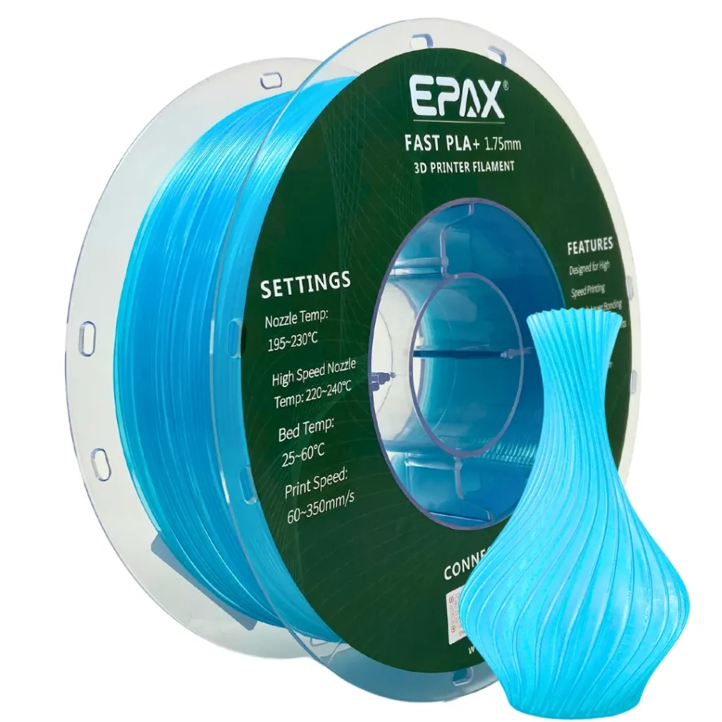 EPAX Fast PLA+  Glass Light Blue