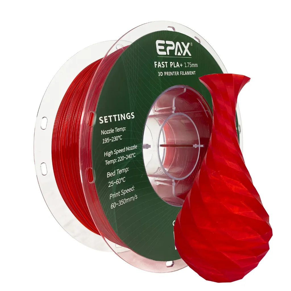EPAX Fast PLA+  Glass Red