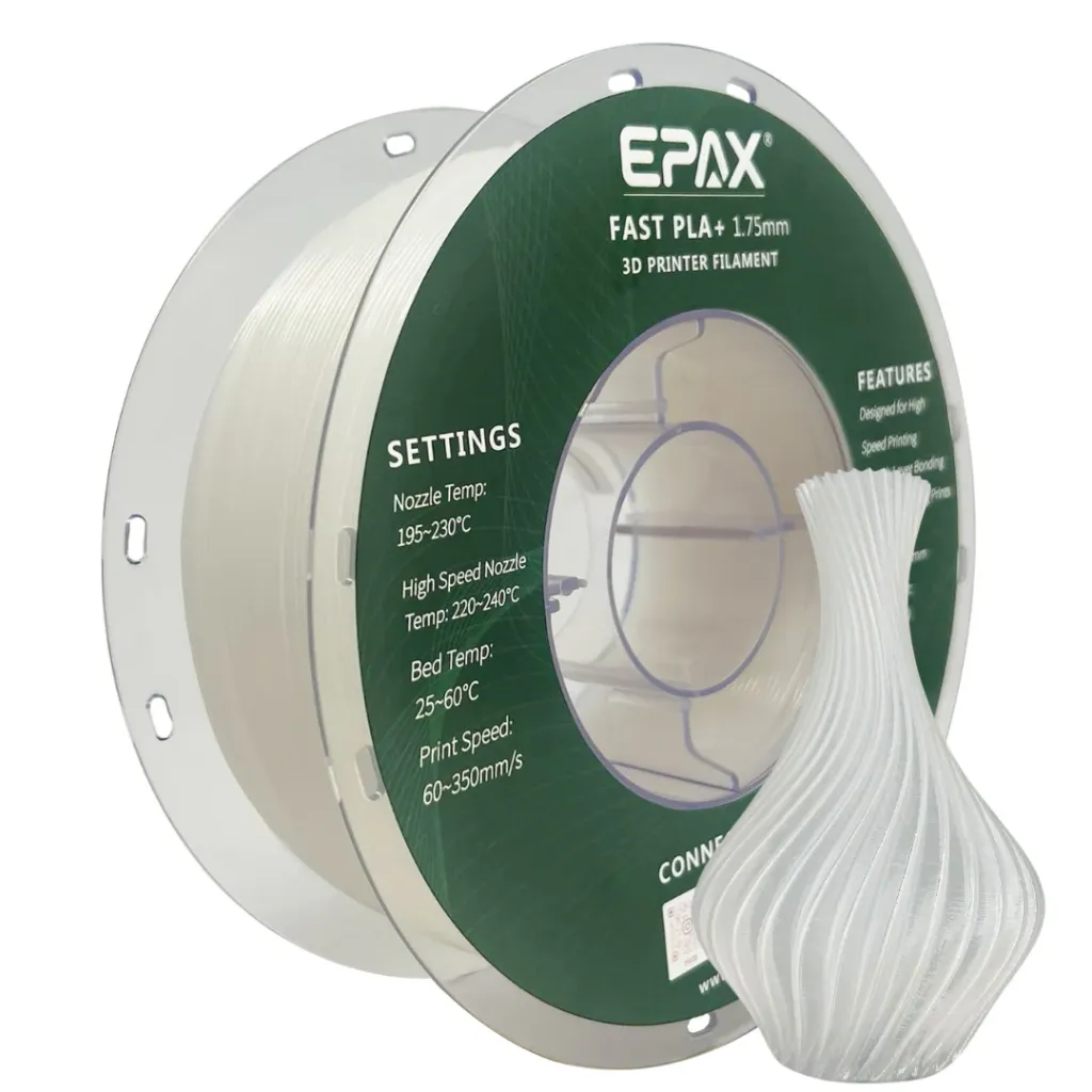 EPAX Fast PLA+  Natural Translucent