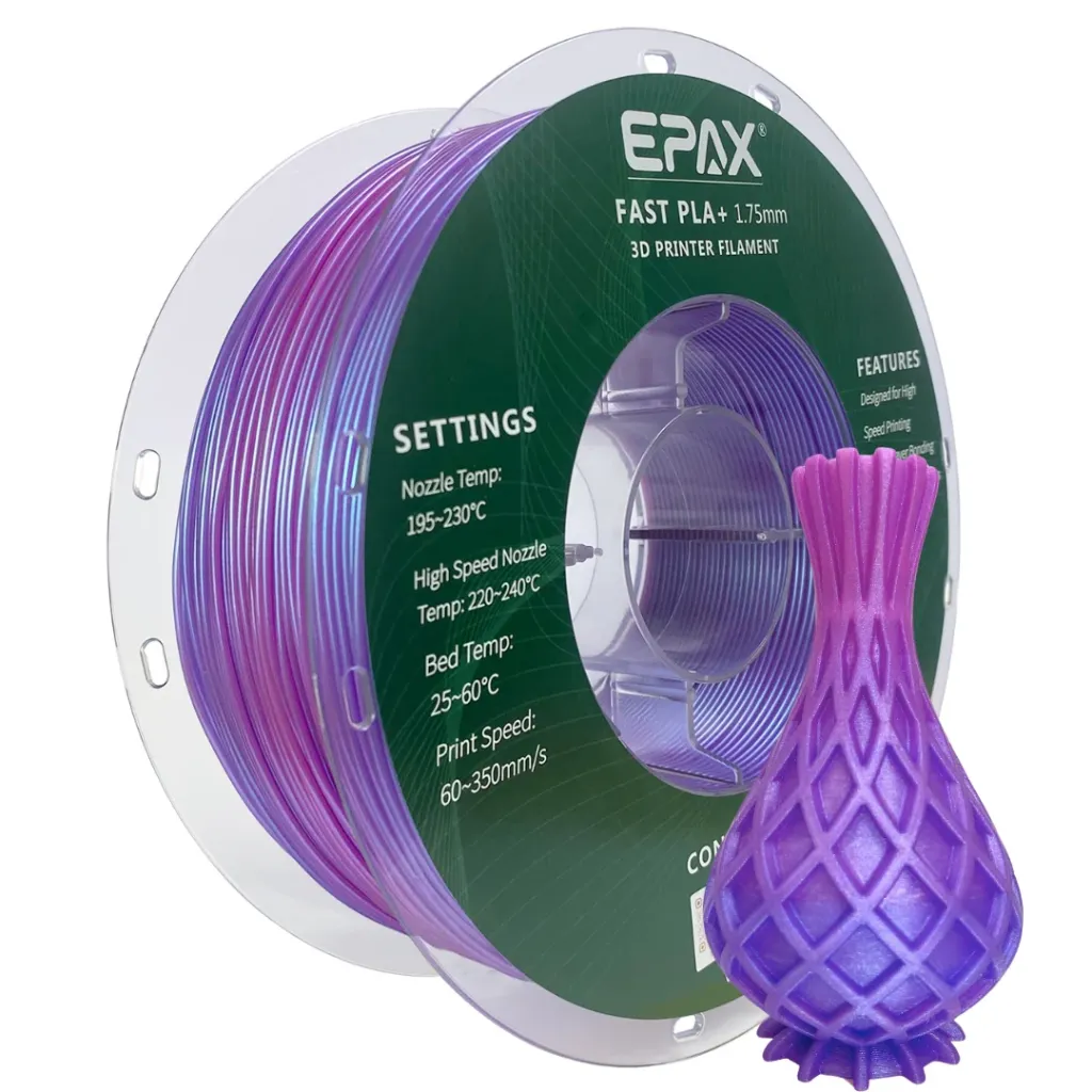 EPAX Fast PLA+ Galaxy Shimmer Purple Peony