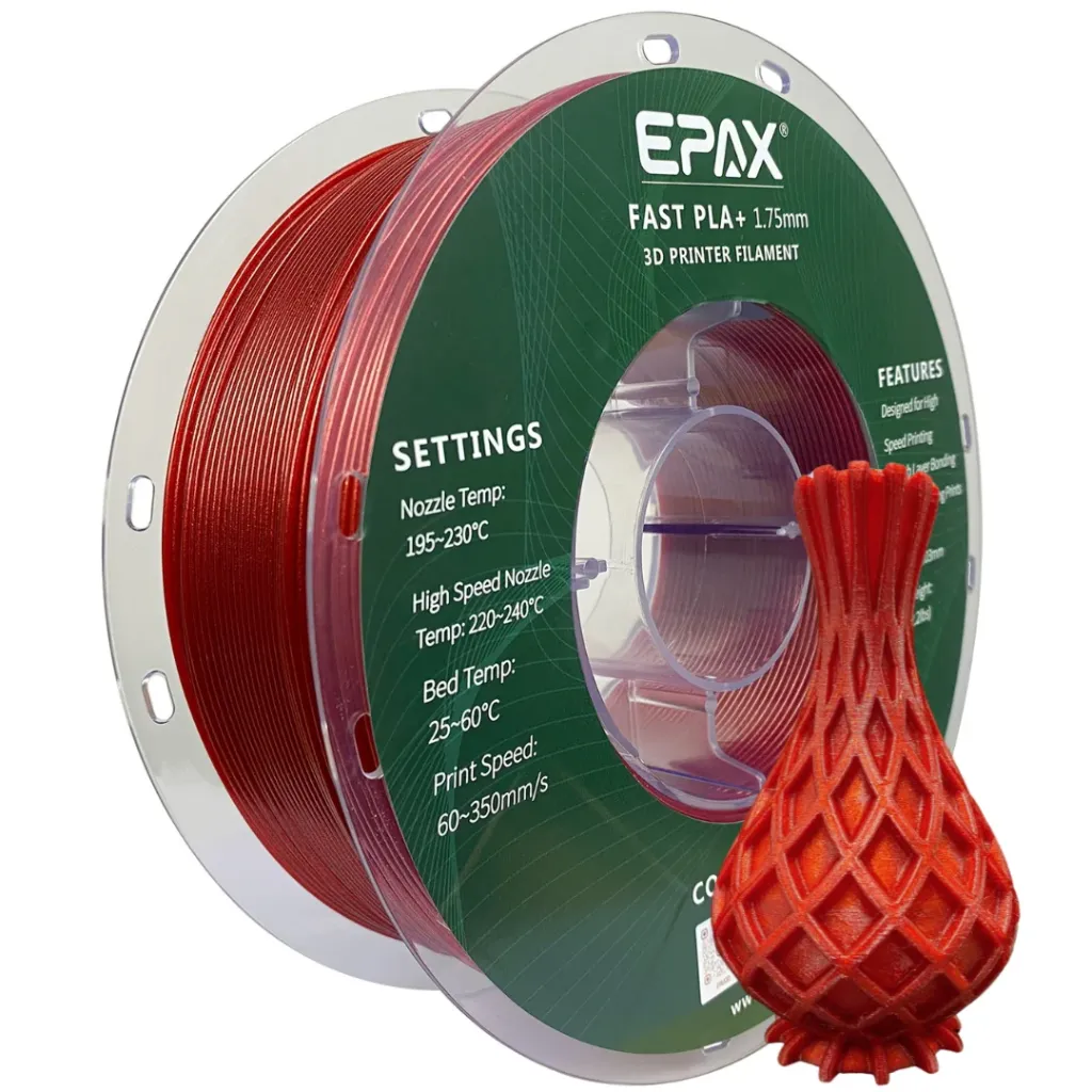 EPAX Fast PLA+  Aurora Red