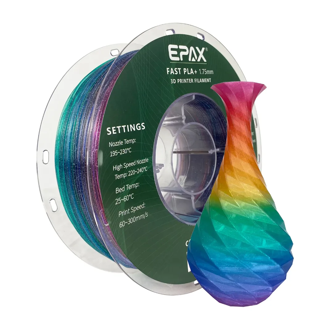 EPAX Fast PLA+  Crystal Candy Rainbow