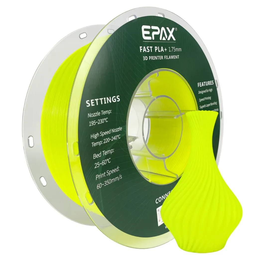 EPAX Fast PLA+ Neon Yellow