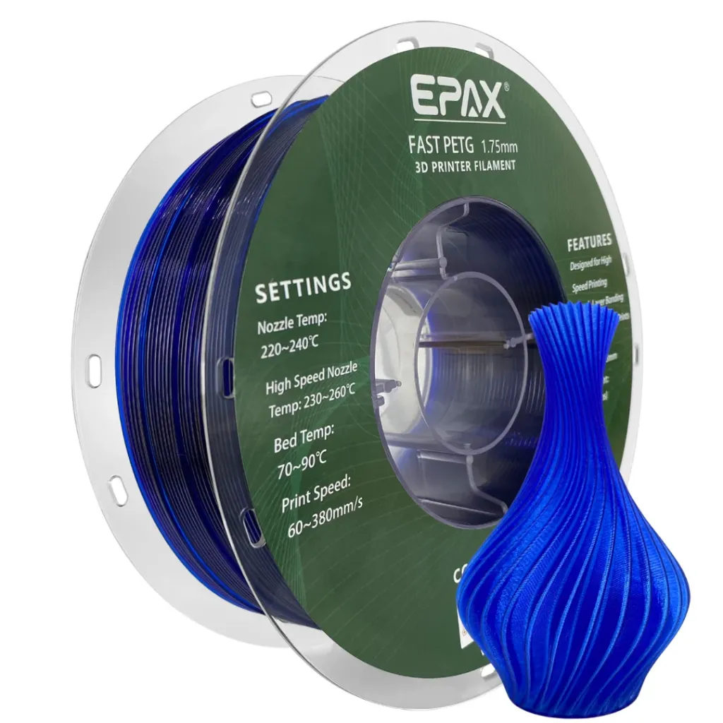 EPAX Fast PETG Glass Blue