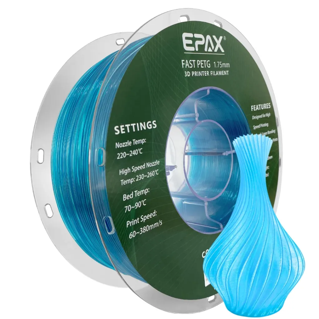 EPAX Fast PETG Glass Light Blue