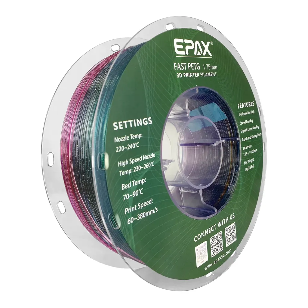 EPAX Fast PETG Crystal Candy Rainbow