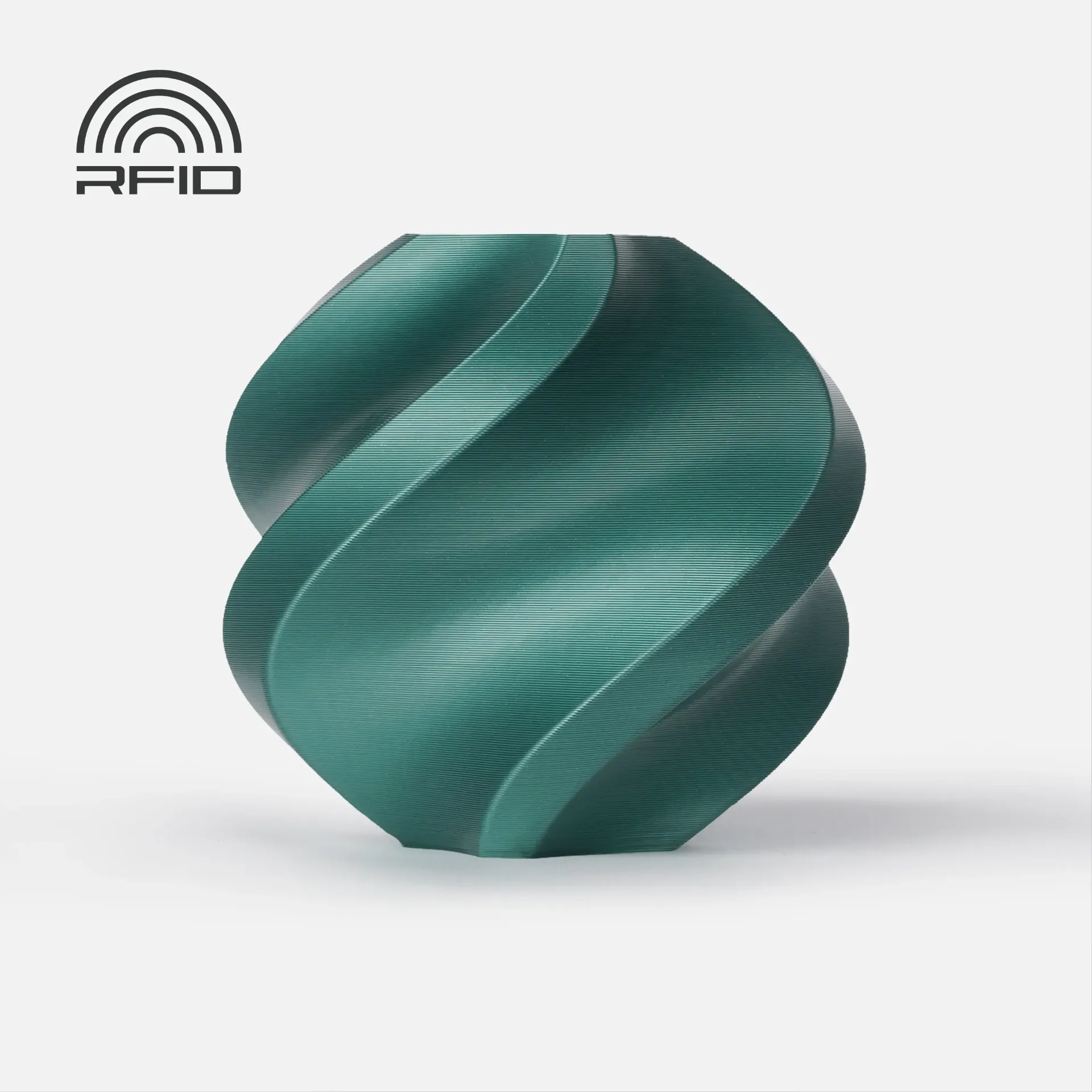 Bambu PLA Metal Oxide Green Metallic -13500 (1kg) (w/ spool)