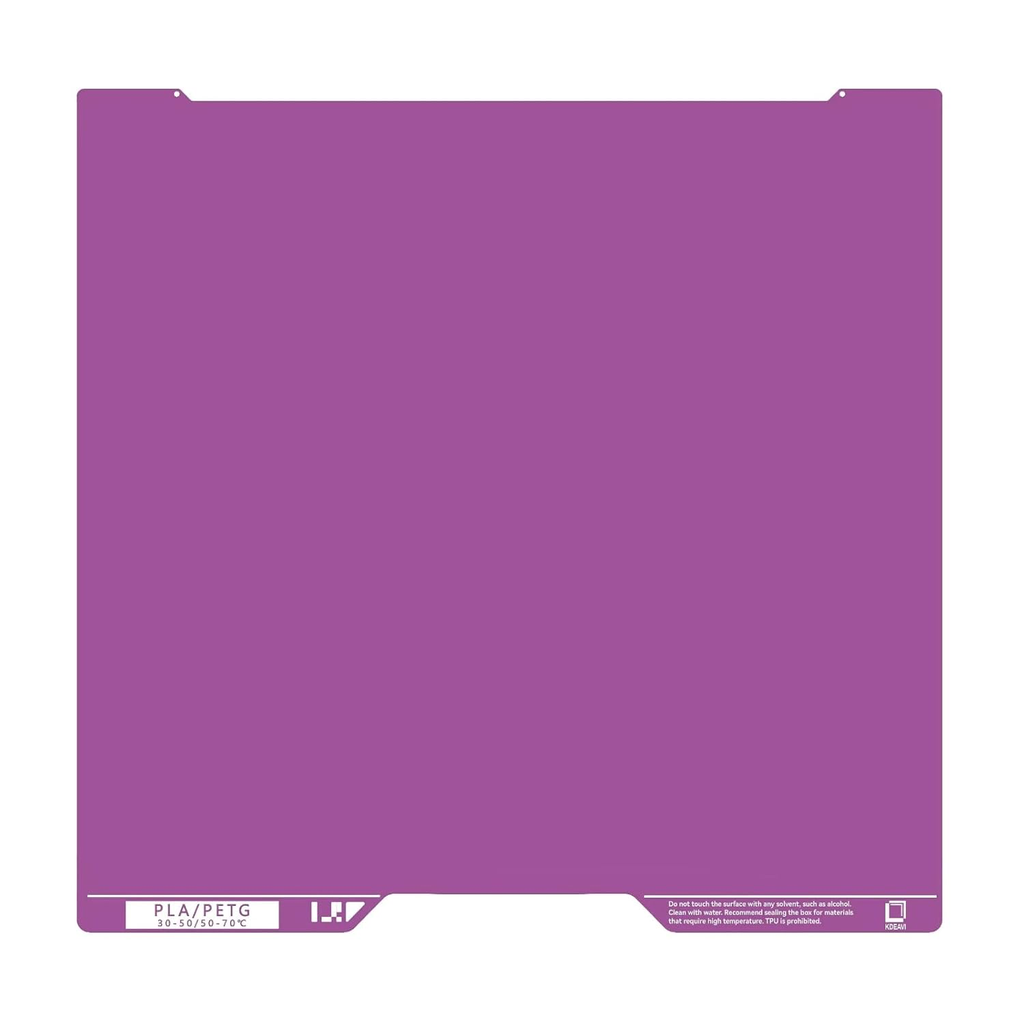 Kdeavi 350x320 Build Plate - Purple - BambuLab H2S/H2D