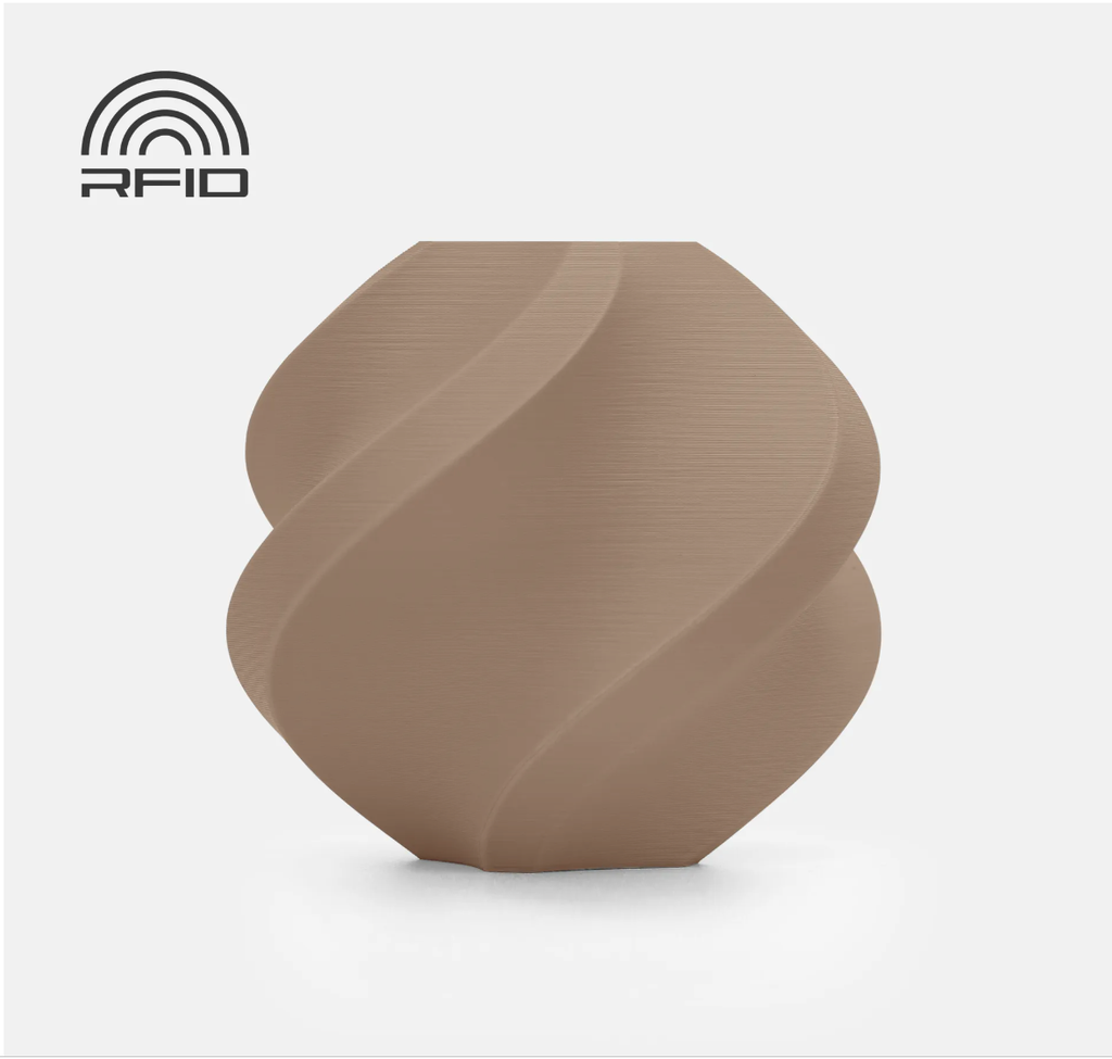 Bambu PLA Matte Latte Brown - 11800 (Refill)
