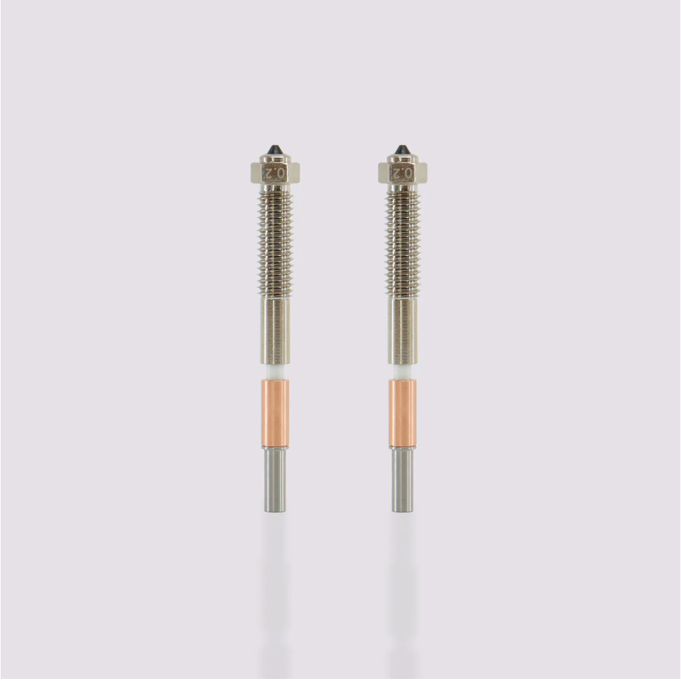 Qidi Max4 0.6 Bimetal Nozzles (2pc)